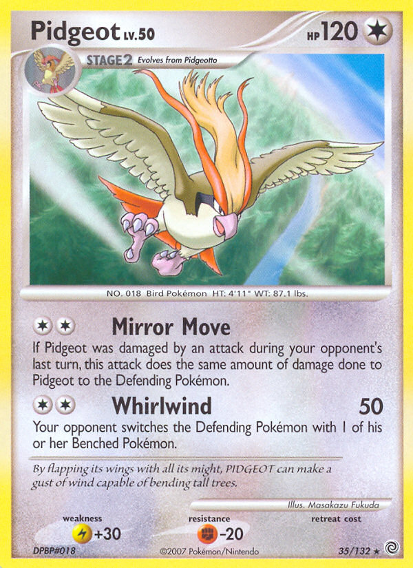 Pidgeot (35/132) [Diamond & Pearl: Secret Wonders] | Card Citadel