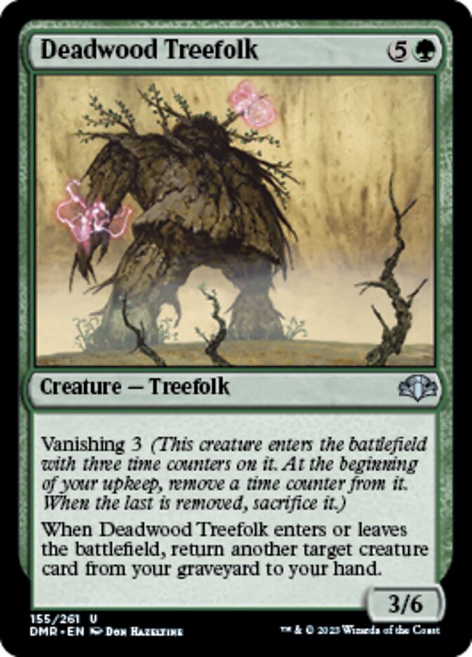 Deadwood Treefolk [Dominaria Remastered] | Card Citadel