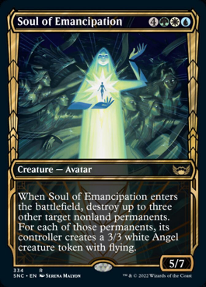 Soul of Emancipation (Showcase Golden Age) [Streets of New Capenna] | Card Citadel