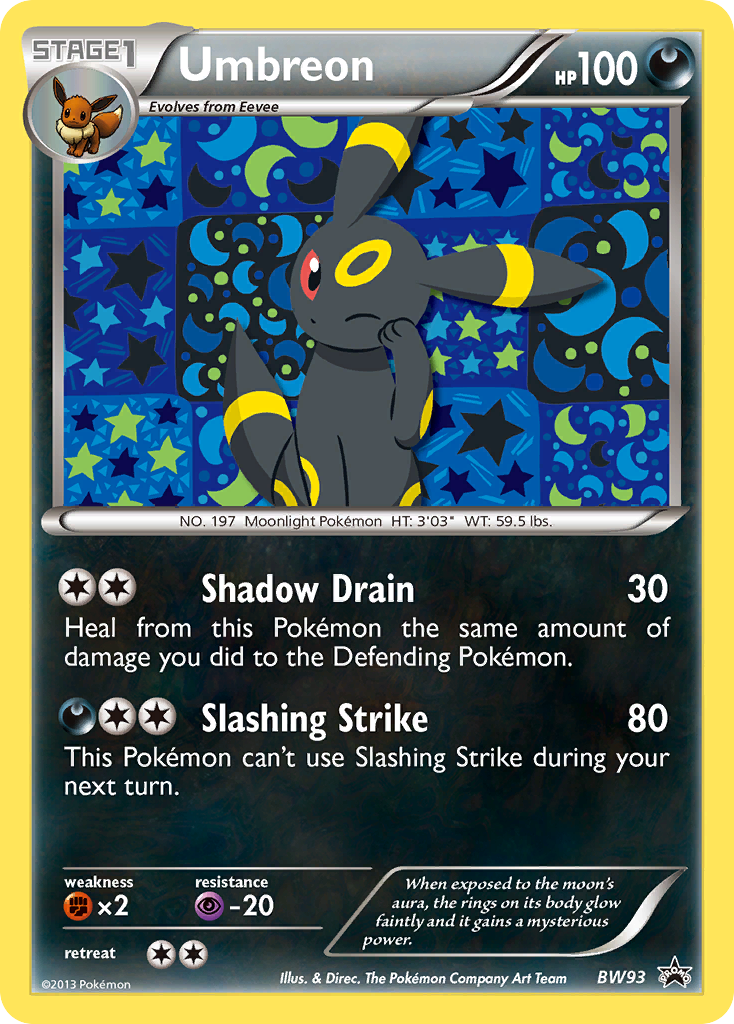 Umbreon (BW93) [Black & White: Black Star Promos] | Card Citadel