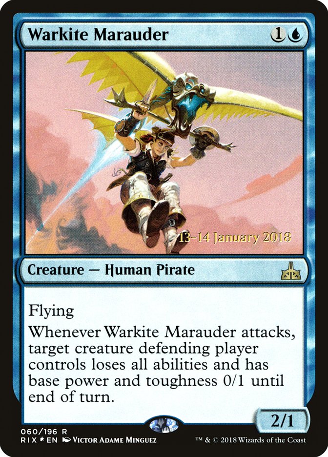 Warkite Marauder [Rivals of Ixalan Promos] | Card Citadel