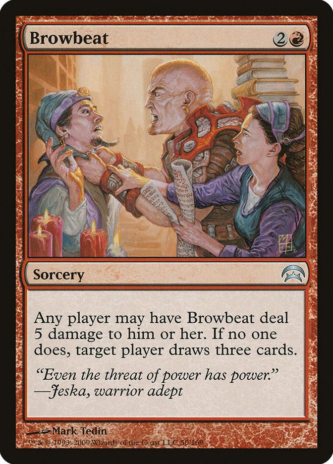 Browbeat [Planechase] | Card Citadel