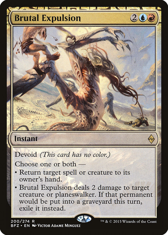 Brutal Expulsion [Battle for Zendikar] | Card Citadel