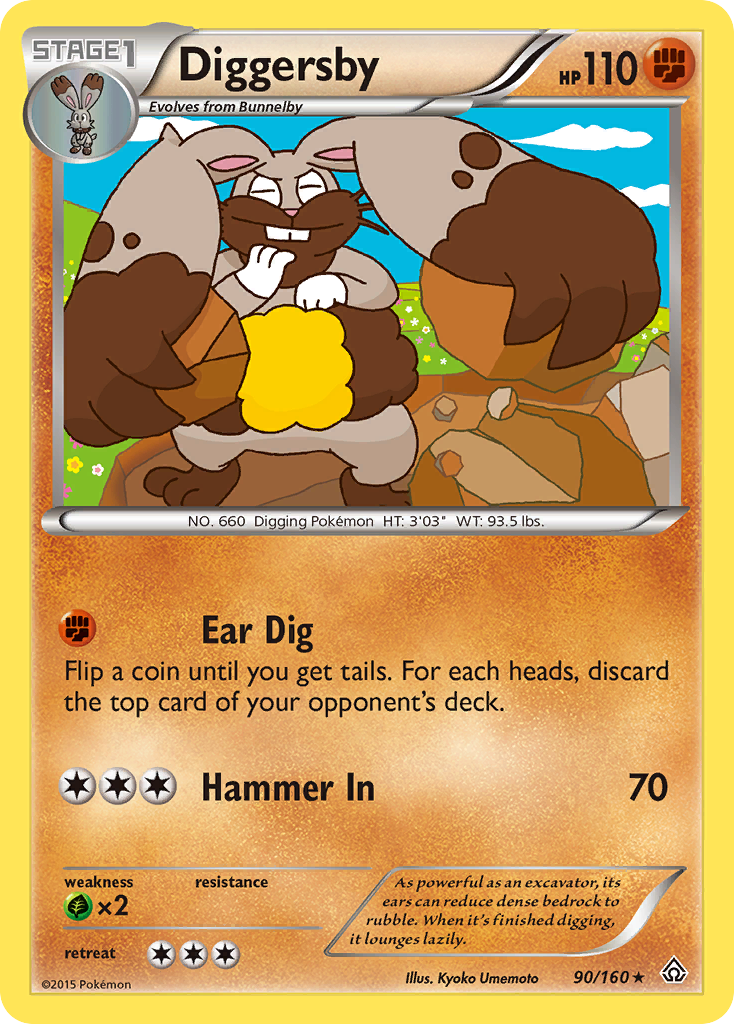 Diggersby (90/160) [XY: Primal Clash] | Card Citadel