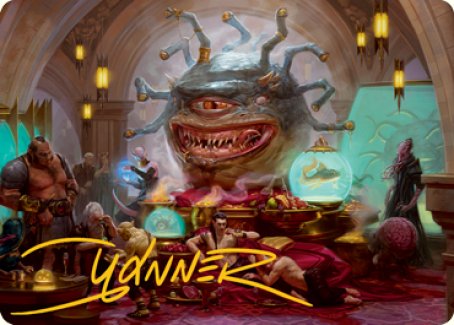 Xanathar, Guild Kingpin Art Card (Gold-Stamped Signature) [Dungeons & Dragons: Adventures in the Forgotten Realms Art Series] | Card Citadel