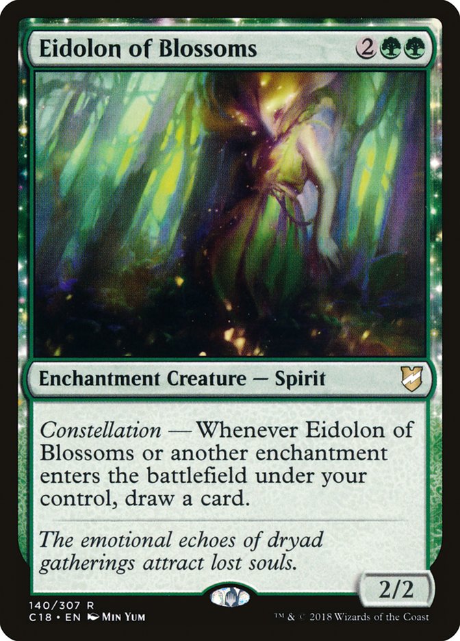 Eidolon of Blossoms [Commander 2018] | Card Citadel