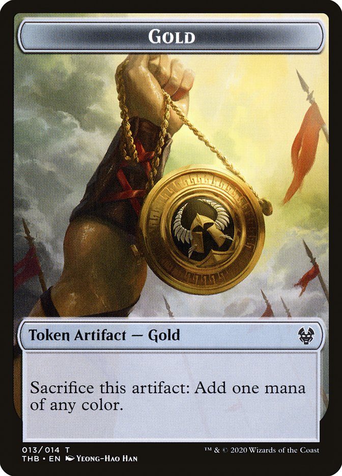 Gold Token [Theros Beyond Death] | Card Citadel