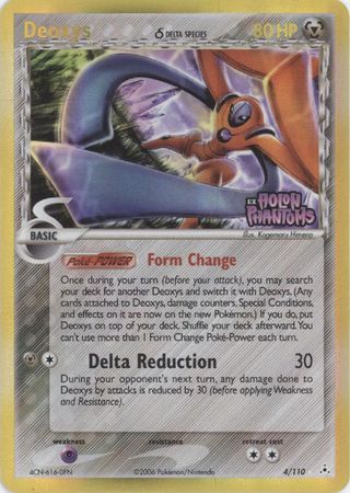 Deoxys (4/110) (Delta Species) (Stamped) [EX: Holon Phantoms] | Card Citadel