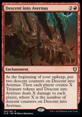 Descent into Avernus [Commander Legends: Battle for Baldur's Gate] | Card Citadel