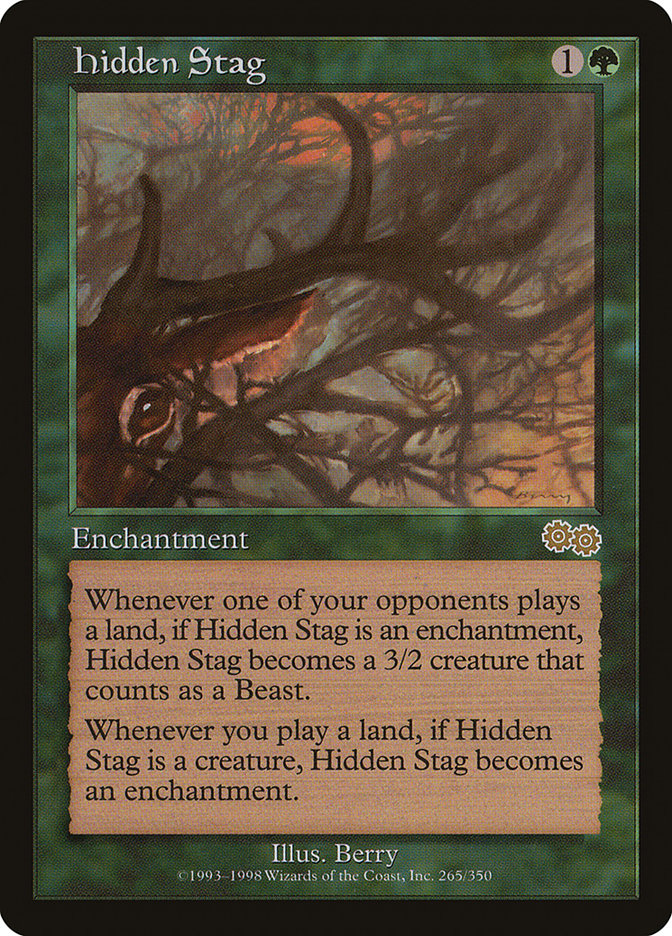 Hidden Stag [Urza's Saga] | Card Citadel