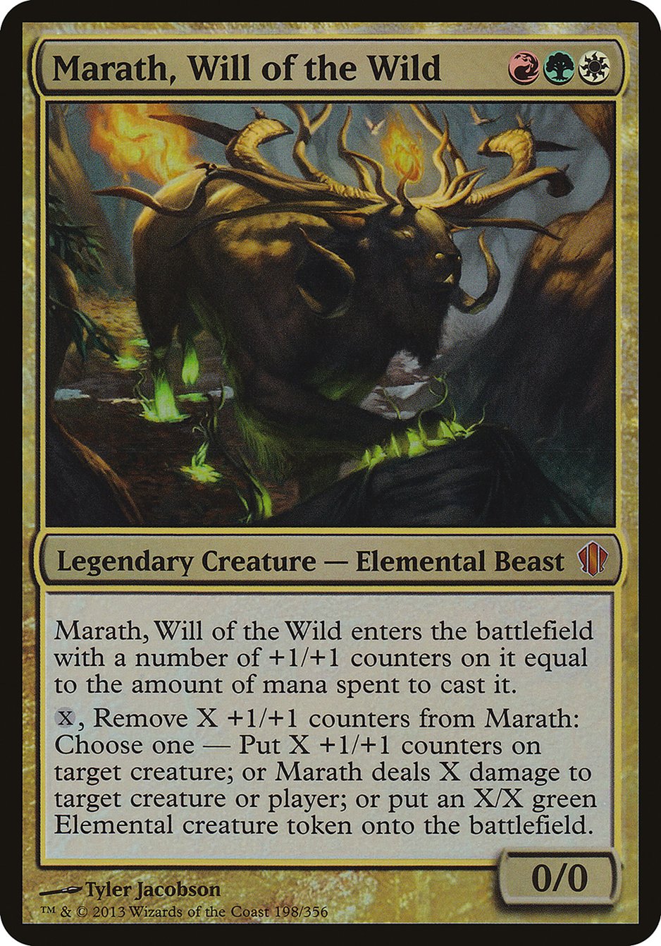Marath, Will of the Wild (Commander 2013) [Commander 2013 Oversized] | Card Citadel