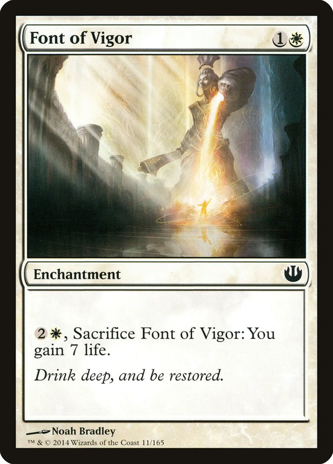 Font of Vigor [Journey into Nyx] | Card Citadel