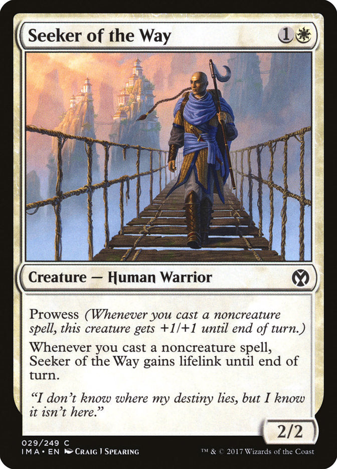 Seeker of the Way [Iconic Masters] | Card Citadel