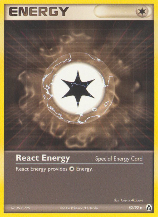 React Energy (82/92) [EX: Legend Maker] | Card Citadel