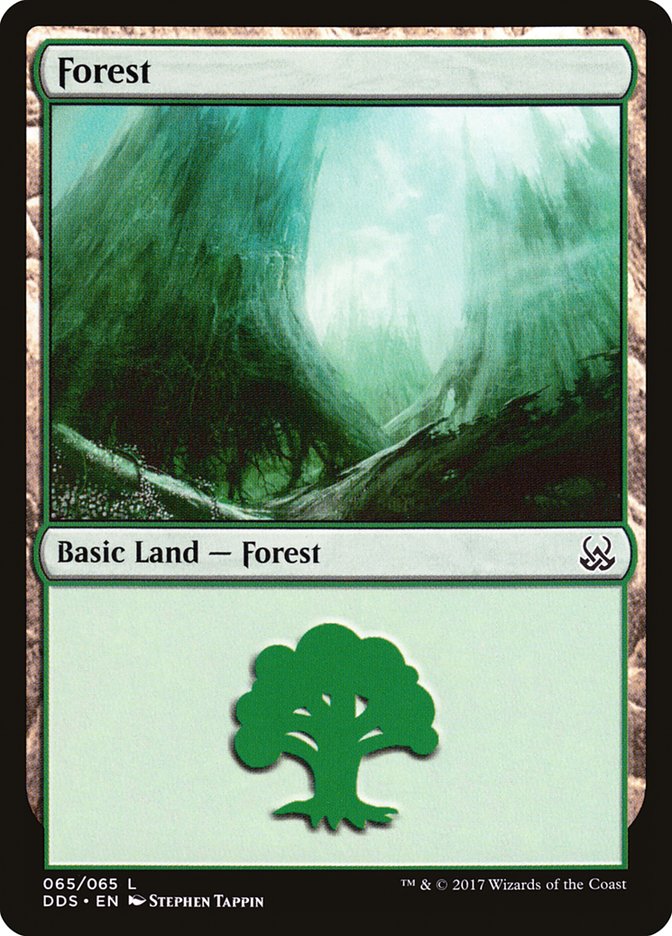 Forest (65) [Duel Decks: Mind vs. Might] | Card Citadel