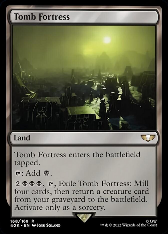 Tomb Fortress [Universes Beyond: Warhammer 40,000] | Card Citadel