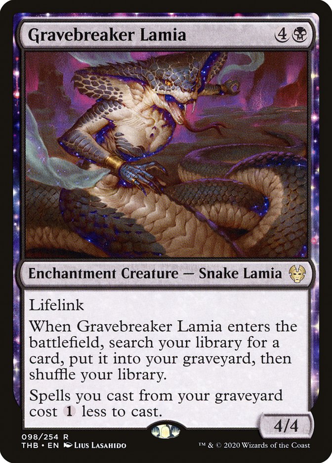 Gravebreaker Lamia [Theros Beyond Death] | Card Citadel