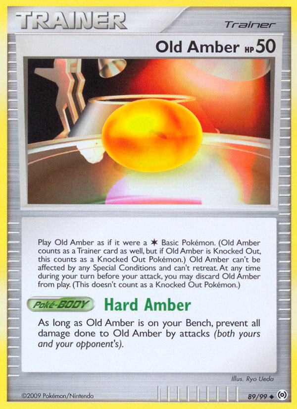 Old Amber (89/99) [Platinum: Arceus] | Card Citadel