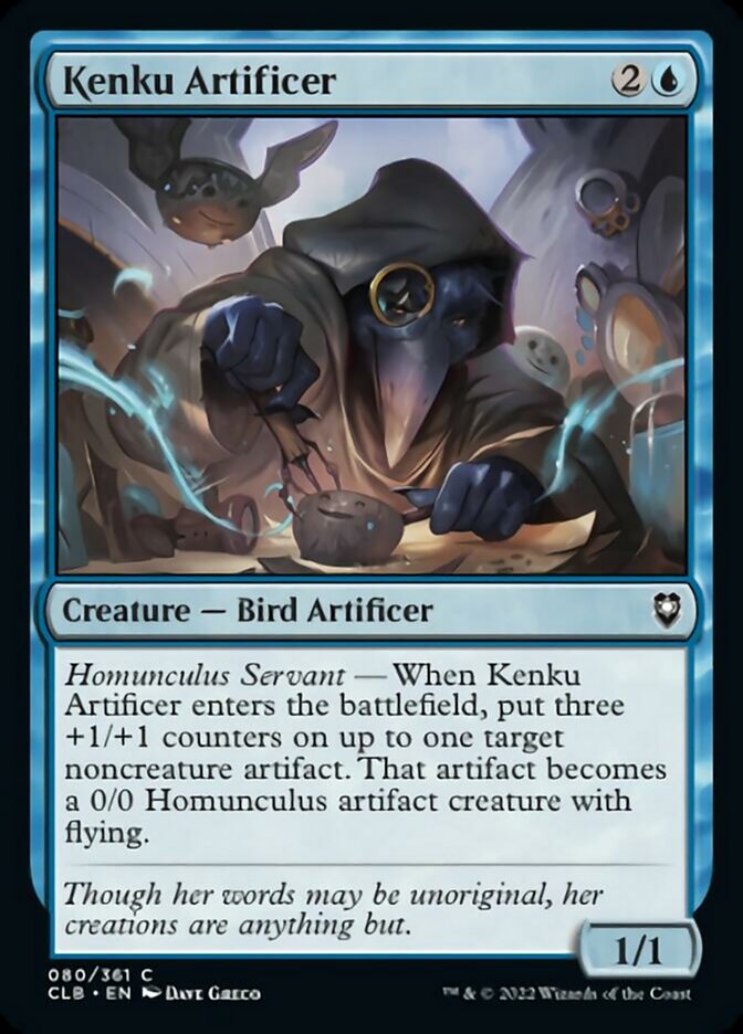 Kenku Artificer [Commander Legends: Battle for Baldur's Gate] | Card Citadel