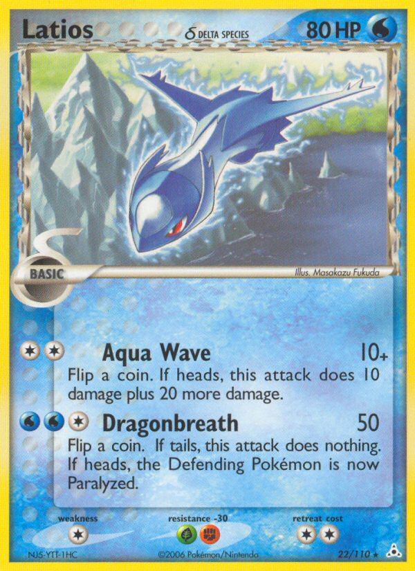Latios (22/110) (Delta Species) [EX: Holon Phantoms] | Card Citadel