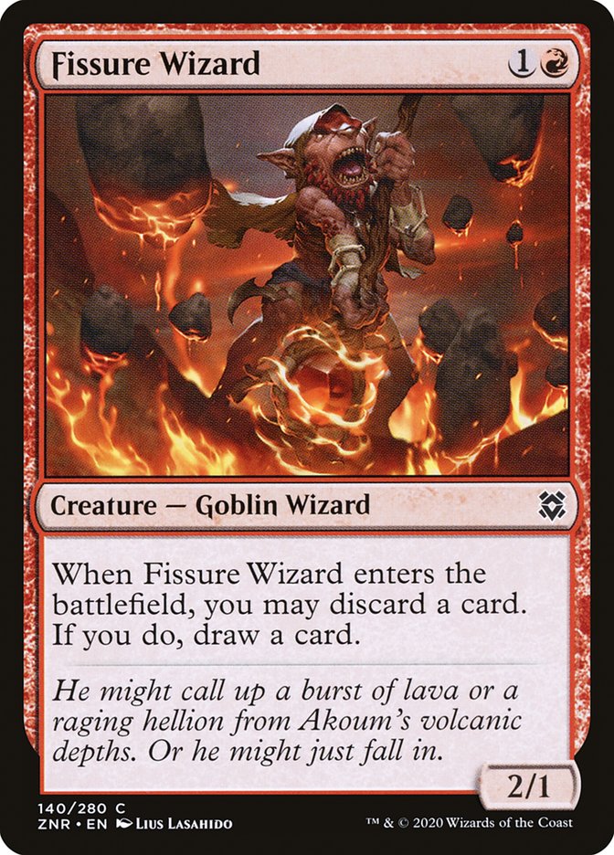 Fissure Wizard [Zendikar Rising] | Card Citadel