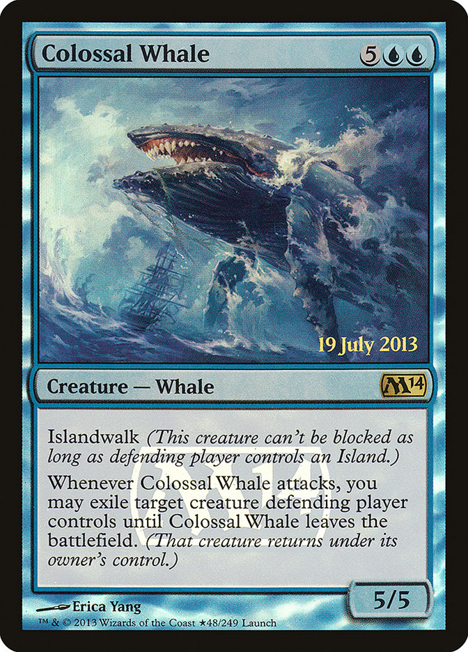 Colossal Whale [Magic 2014 Promos] | Card Citadel