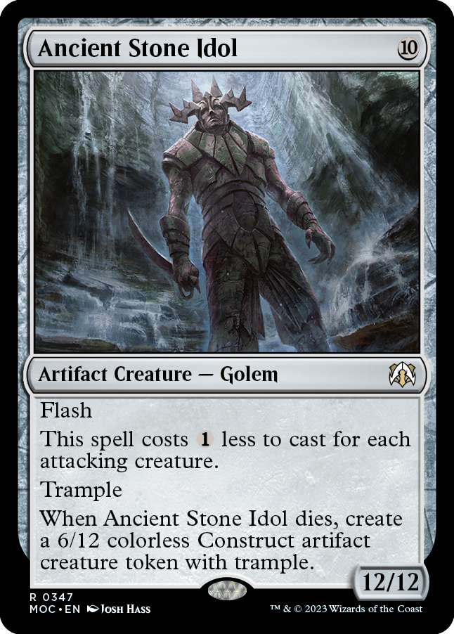 Ancient Stone Idol [March of the Machine Commander] | Card Citadel
