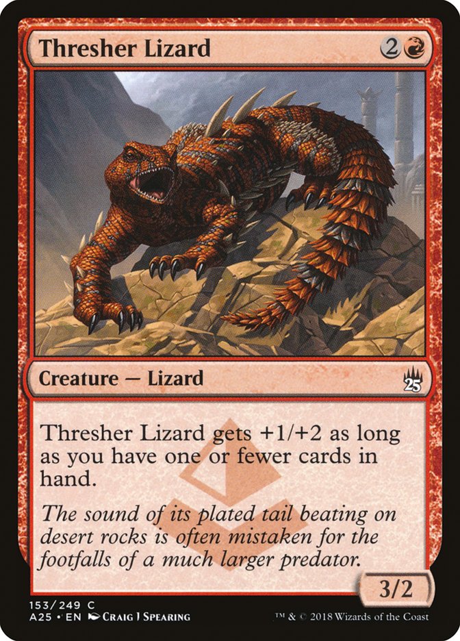 Thresher Lizard [Masters 25] | Card Citadel
