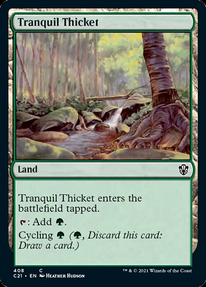 Tranquil Thicket [Commander 2021] | Card Citadel