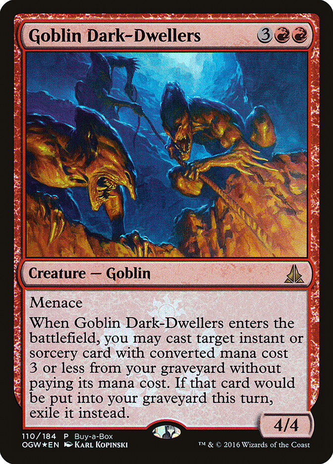 Goblin Dark-Dwellers [Oath of the Gatewatch Promos] | Card Citadel