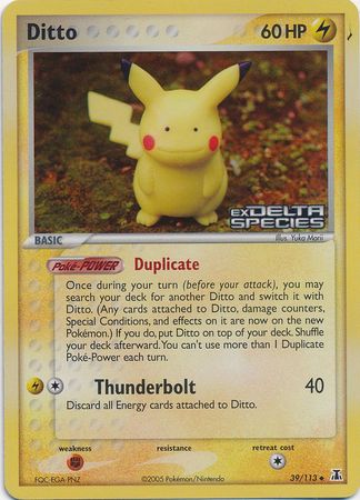 Ditto (39/113) (Stamped) [EX: Delta Species] | Card Citadel