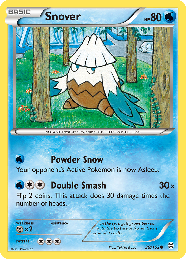 Snover (39/162) [XY: BREAKthrough] | Card Citadel