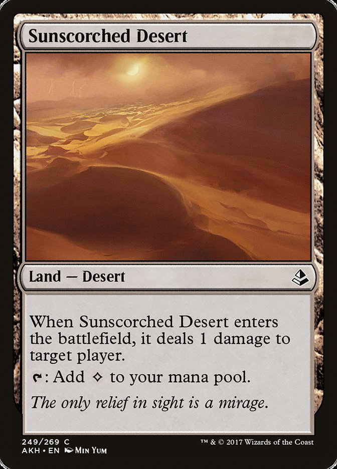 Sunscorched Desert [Amonkhet] | Card Citadel