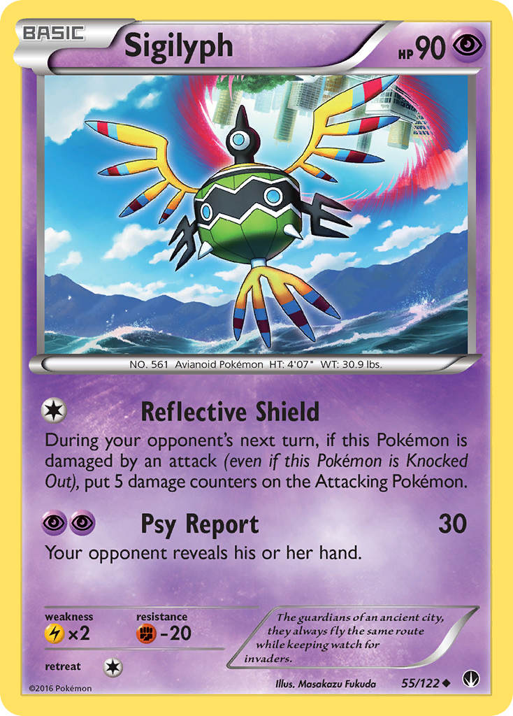 Sigilyph (55/122) [XY: BREAKpoint] | Card Citadel