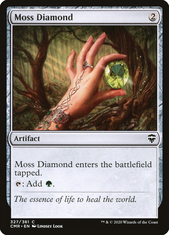 Moss Diamond [Commander Legends] | Card Citadel