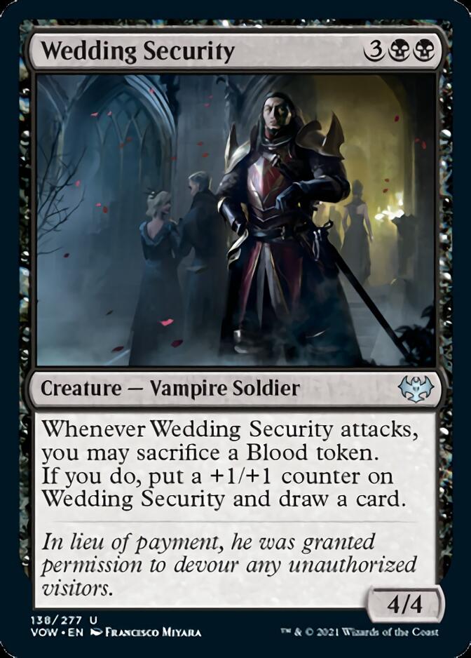 Wedding Security [Innistrad: Crimson Vow] | Card Citadel