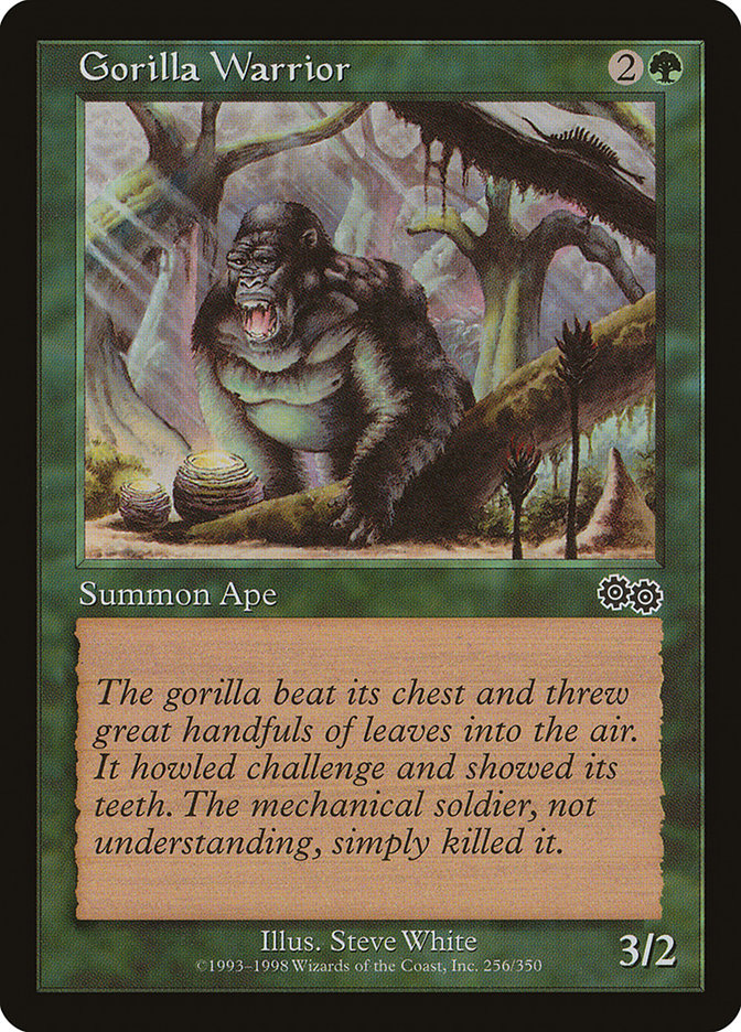 Gorilla Warrior [Urza's Saga] | Card Citadel