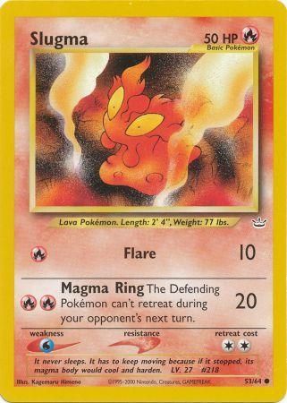 Slugma (53/64) [Neo Revelation Unlimited] | Card Citadel