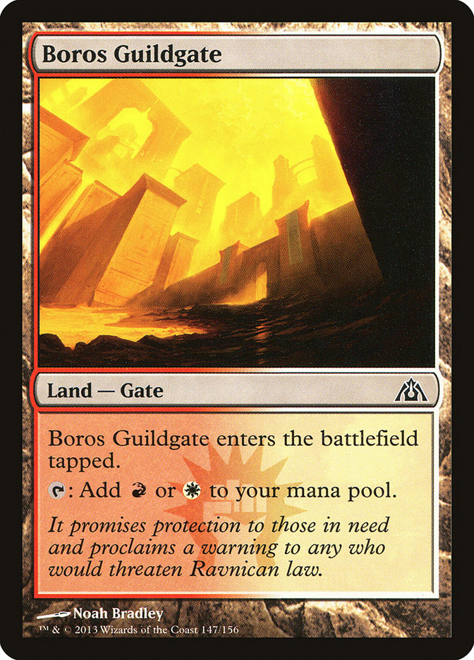 Boros Guildgate [Dragon's Maze] | Card Citadel