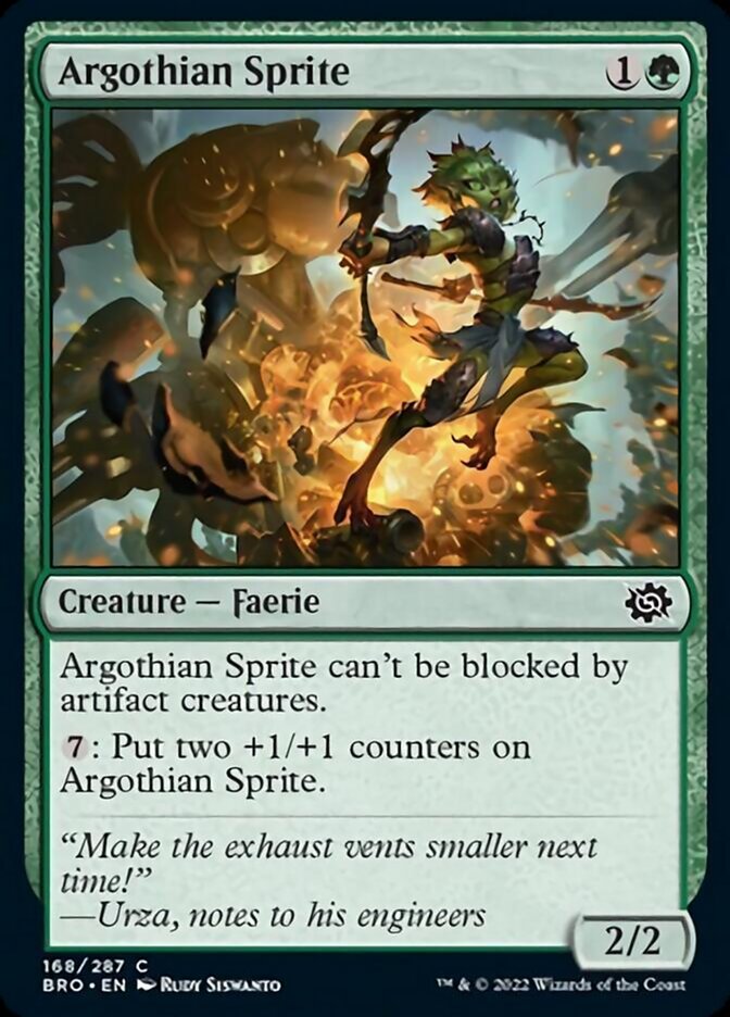 Argothian Sprite [The Brothers' War] | Card Citadel