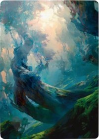 Forest 3 Art Card [Zendikar Rising Art Series] | Card Citadel