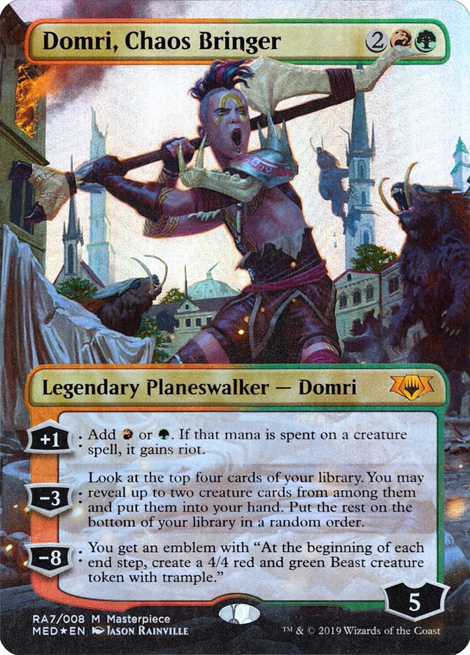 Domri, Chaos Bringer [Mythic Edition] | Card Citadel