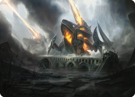 Skitterbeam Battalion Art Card [The Brothers' War Art Series] | Card Citadel
