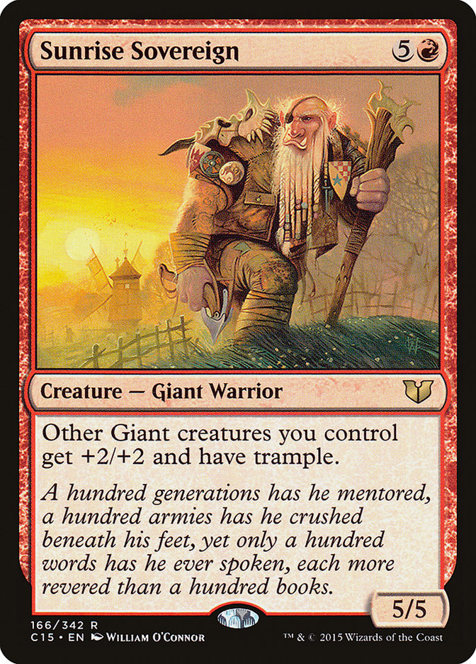 Sunrise Sovereign [Commander 2015] | Card Citadel