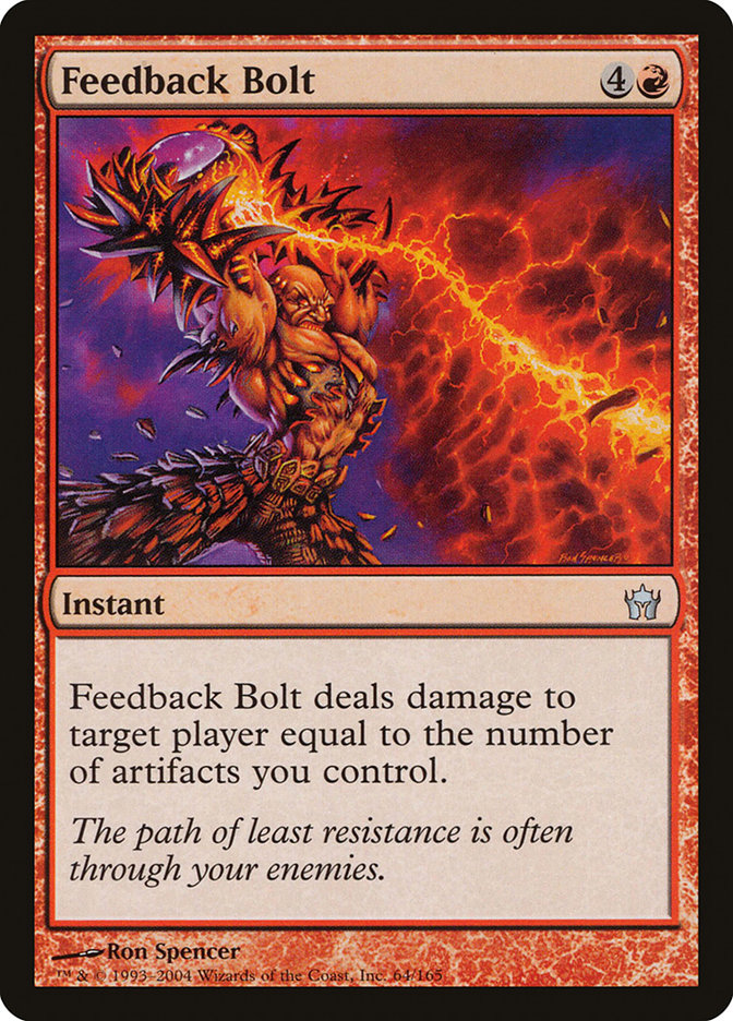 Feedback Bolt [Fifth Dawn] | Card Citadel