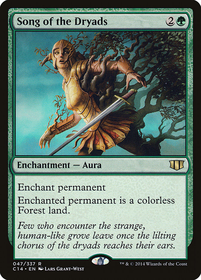 Song of the Dryads [Commander 2014] | Card Citadel