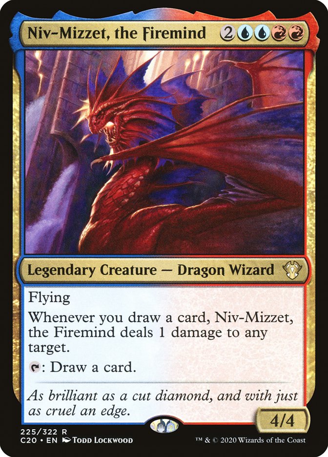 Niv-Mizzet, the Firemind [Commander 2020] | Card Citadel