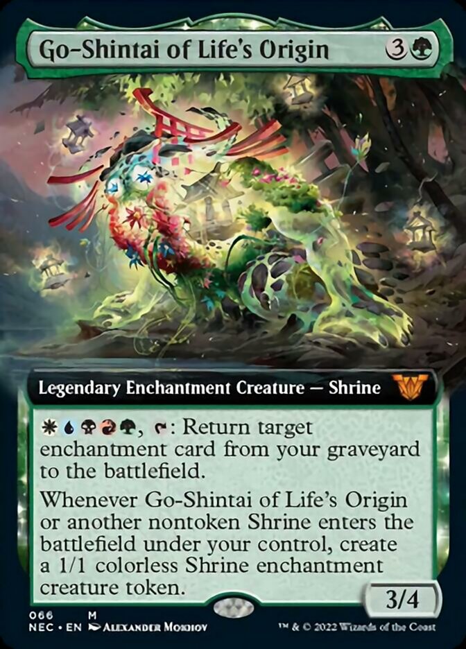 Go-Shintai of Life's Origin (Extended) [Kamigawa: Neon Dynasty Commander] | Card Citadel