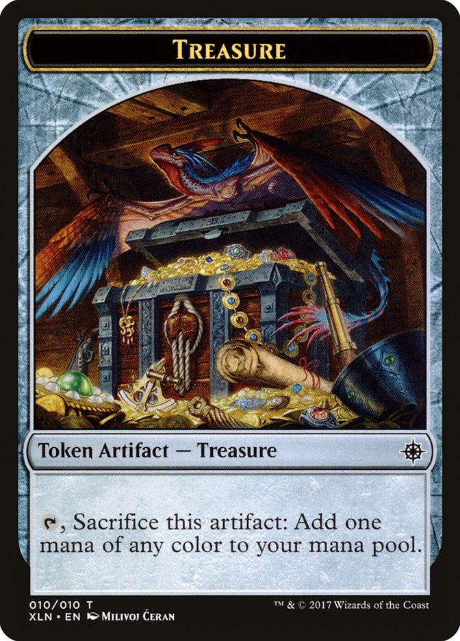 Treasure (010/010) [Ixalan Tokens] | Card Citadel