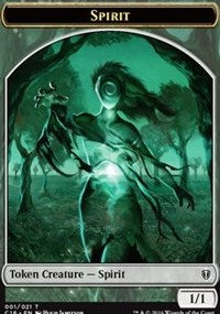 Spirit Double-sided Token [Commander 2016] | Card Citadel